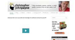 Desktop Screenshot of christopherjohnpayne.com